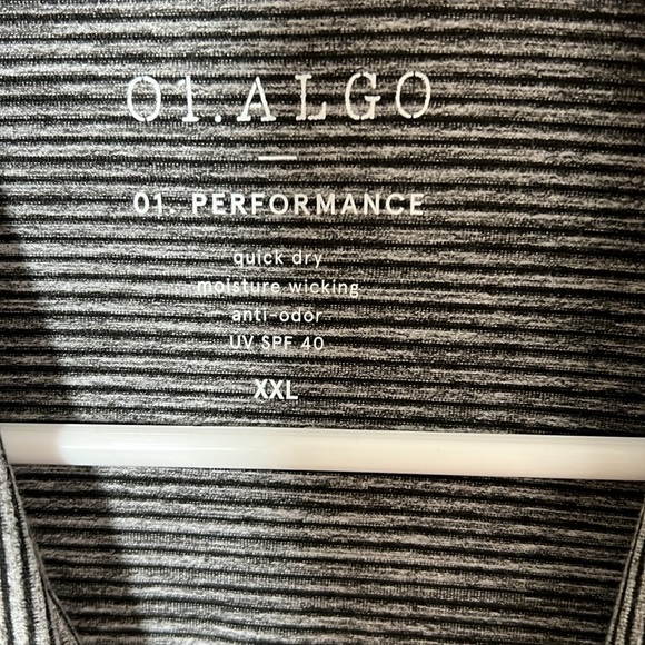Algo Gray Polo Shirt XXL - Picture 2 of 2